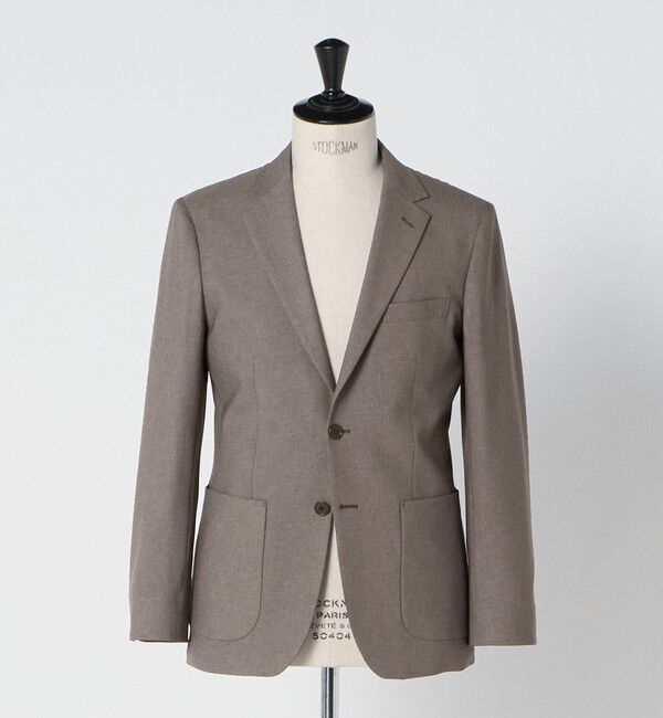 UNITED ARROWS green label relaxing「A+ ウールライク 2B スタンダード 2P ジャケット -ウォッシャブル・ストレッチ-」|テーラードジャケット|