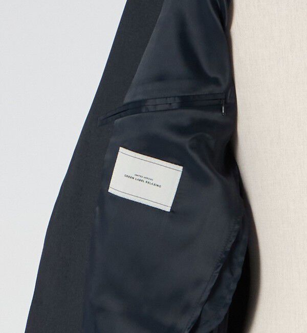 UNITED ARROWS green label relaxing「A+ ウールライク 2B スタンダード 2P ジャケット -ウォッシャブル・ストレッチ-」|テーラードジャケット|
