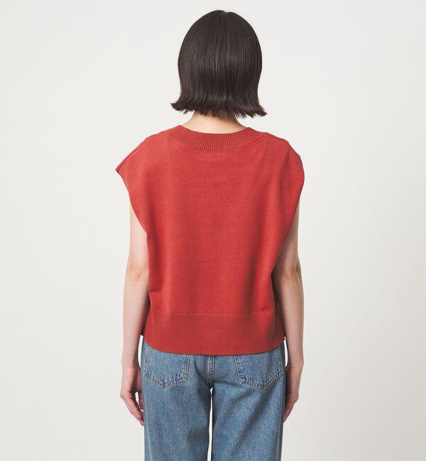 UNITED ARROWS green label relaxing「Vネック ニット ベスト」|ベスト・ジレ|