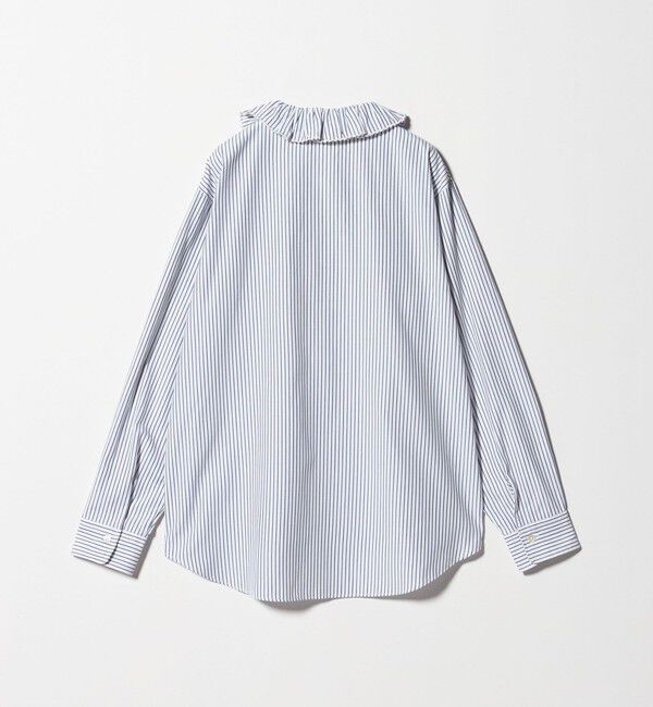 UNITED ARROWS green label relaxing「【別注】＜dahl'ia＞フリル エンブロイダリー ブラウス」|シャツ・ブラウス|