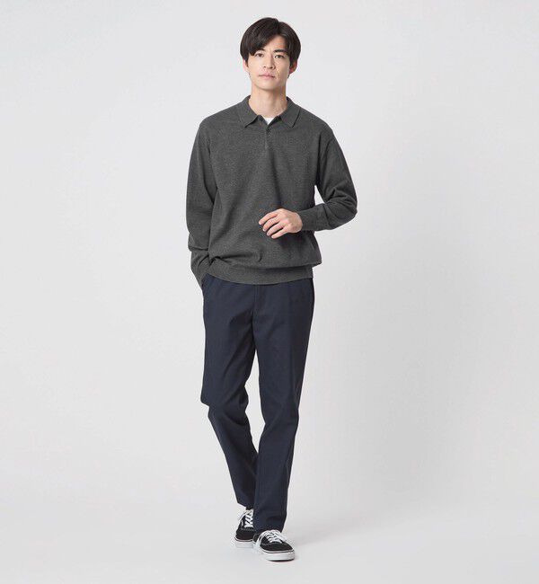 UNITED ARROWS green label relaxing「【WEB限定】JUST fit ジャケイン ニットポロ」|ニット・セーター|