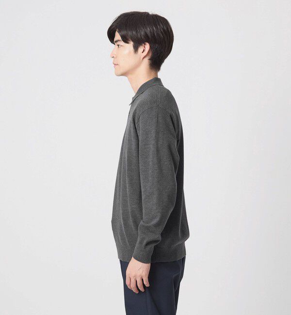 UNITED ARROWS green label relaxing「【WEB限定】JUST fit ジャケイン ニットポロ」|ニット・セーター|