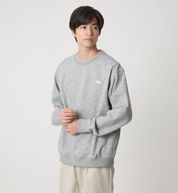 UNITED ARROWS green label relaxing「＜THE NORTH FACE＞スモール ロゴ クルーネック スウェット 」|スウェット・ジャージ|MD.GRAY