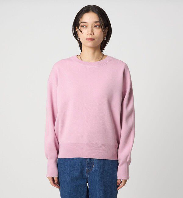 UNITED ARROWS green label relaxing「W/AC パフニット プルオーバー ウォッシャブル」|ニット・セーター|