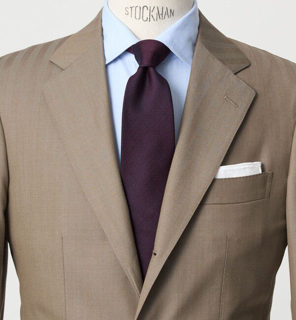 UNITED ARROWS green label relaxing「GLR ジャパン ヴィンテージ 8.0cm ソリッド ネクタイ」|ネクタイ・蝶ネクタイ|PURPLE