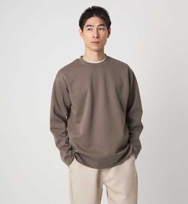 UNITED ARROWS green label relaxing「ダブルフェイス クルーネック カットソー」|Tシャツ・カットソー|