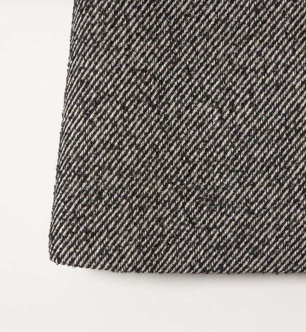 EMMEL REFINES「＜EMMEL REFINES＞EM ツィードライク ボンディング ミニスカート」|スカート|