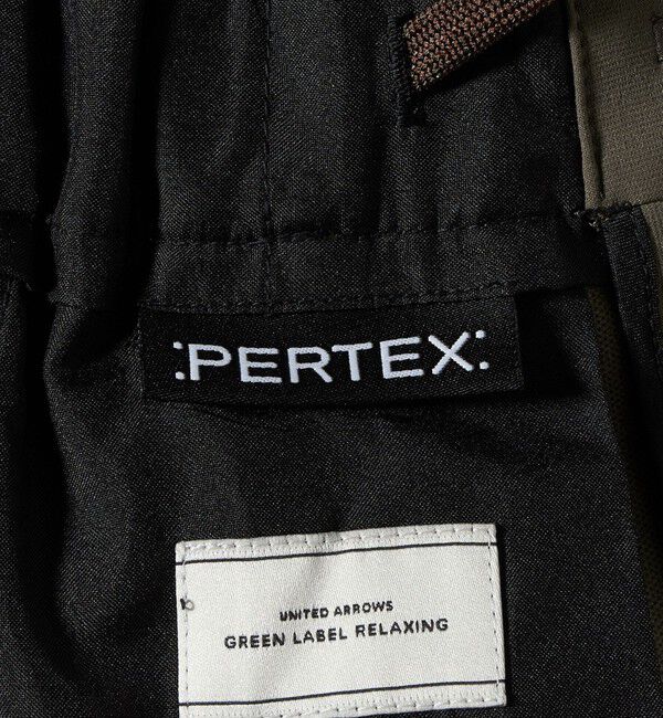 UNITED ARROWS green label relaxing「A+ PERTEX UNLIMITED リラックス イージー 1プリーツ スラックス -ストレッチ-」|スラックス|
