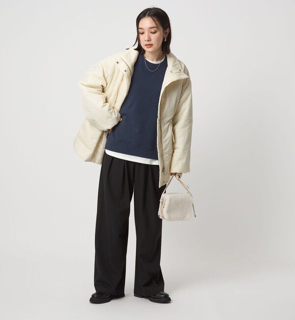 UNITED ARROWS green label relaxing「【WEB限定】＜at ease＞パフ ブルゾン」|ブルゾン・スタジャン|