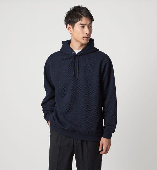 UNITED ARROWS green label relaxing「ツイル パフ フーディ パーカー」|パーカー|