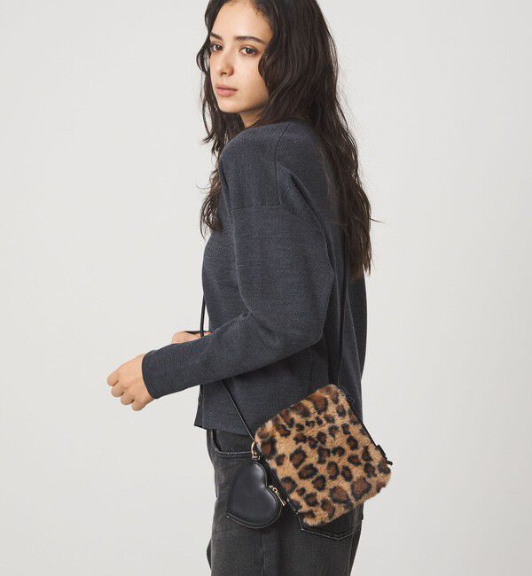 UNITED ARROWS green label relaxing「ファーショルダーバッグ ハートチャーム付き」|ショルダー・メッセンジャー|その他2