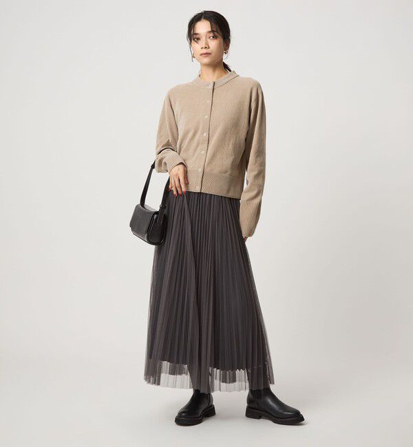 UNITED ARROWS green label relaxing「モールヤーン クルーネック カーディガン ウォッシャブル」|カーディガン|