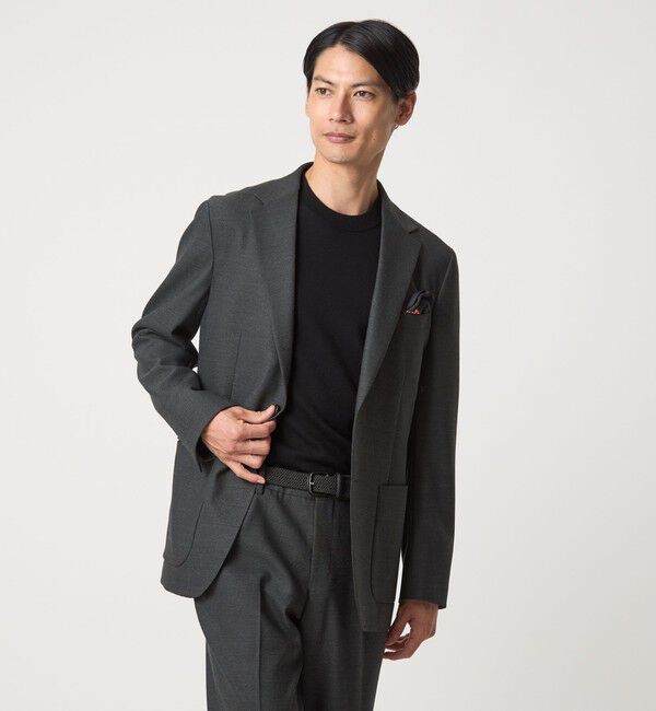 UNITED ARROWS green label relaxing「Super 120's ハイゲージ クルーネック ニット」|ニット・セーター|