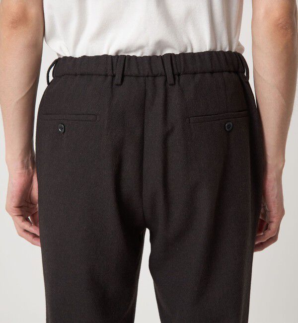 UNITED ARROWS green label relaxing「ウォッシャブル ホームスパン ナロー ユーティリティパンツ S1 -ストレッチ-」|スラックス|