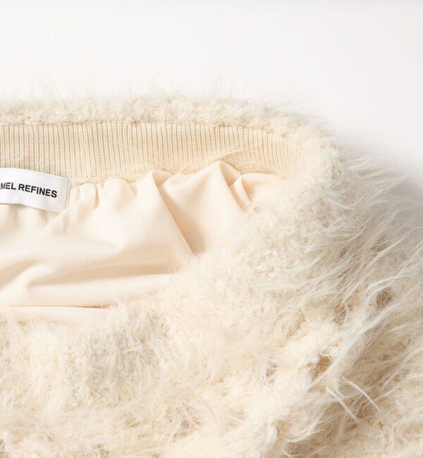 EMMEL REFINES「＜EMMEL REFINES＞EM フラッフィー アイレット ニットスカート」|スカート|