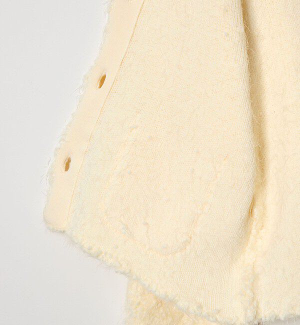 EMMEL REFINES「＜EMMEL REFINES＞EM ポコスラブ フラッフィー カーディガン」|カーディガン|