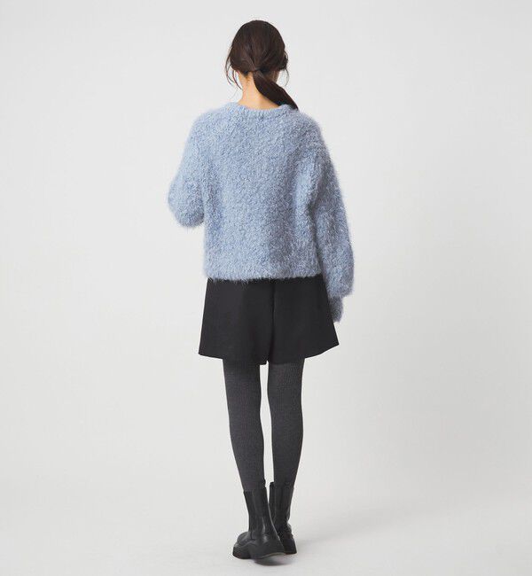 EMMEL REFINES「＜EMMEL REFINES＞EM ポコスラブ フラッフィー カーディガン」|カーディガン|