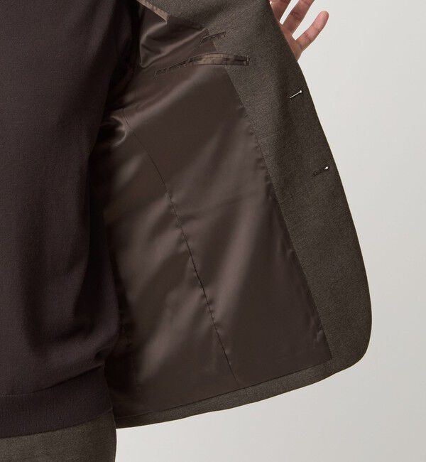 UNITED ARROWS green label relaxing「A+ TWPU ホームスパン 2B スタンダード ジャケット -ウォッシャブル・ストレッチ-」|テーラードジャケット|