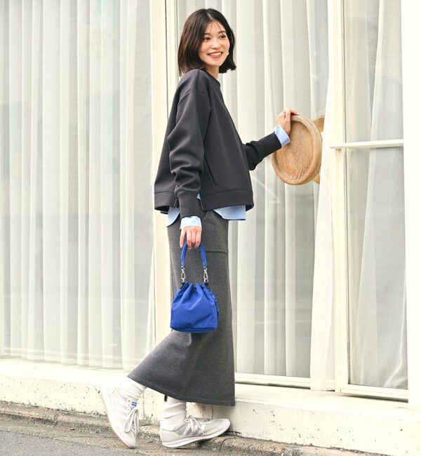 UNITED ARROWS green label relaxing「【WEB限定】＜at ease＞ダンボール スリット プルオーバー カットソー」|Tシャツ・カットソー|