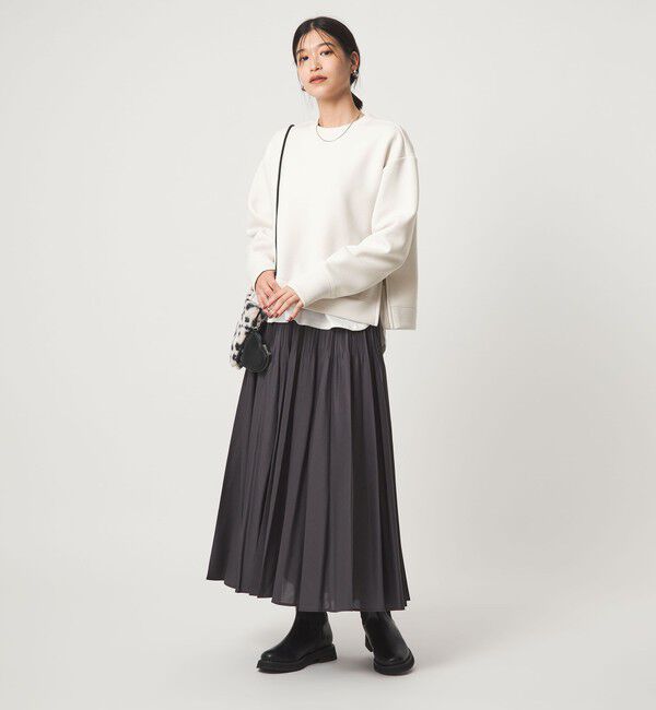 UNITED ARROWS green label relaxing「【WEB限定】＜at ease＞ダンボール スリット プルオーバー カットソー」|Tシャツ・カットソー|