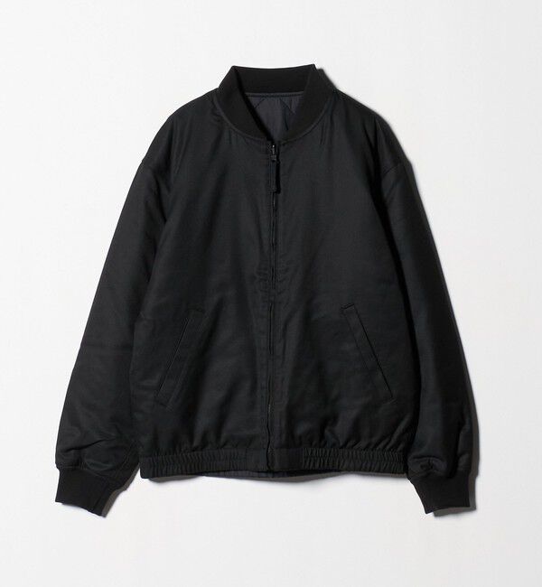 UNITED ARROWS green label relaxing「パデッド リバーシブル ジップ ブルゾン」|ブルゾン・スタジャン|