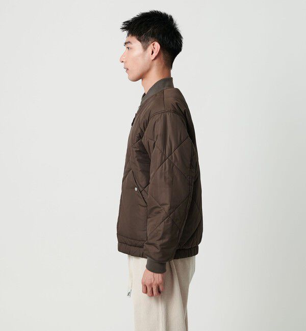 UNITED ARROWS green label relaxing「パデッド リバーシブル ジップ ブルゾン」|ブルゾン・スタジャン|