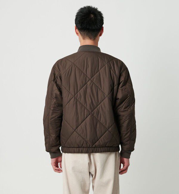 UNITED ARROWS green label relaxing「パデッド リバーシブル ジップ ブルゾン」|ブルゾン・スタジャン|