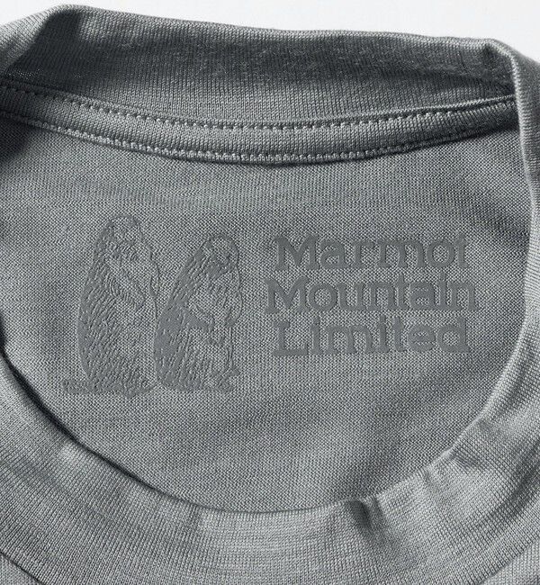 UNITED ARROWS green label relaxing「【別注】＜Marmot＞GLR メリノウール ロングスリーブ Tシャツ」|Tシャツ・カットソー|