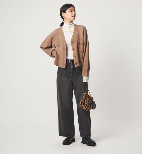 UNITED ARROWS green label relaxing「【WEB限定】＜at ease＞ダブルポケット ニット カーディガン」|カーディガン|