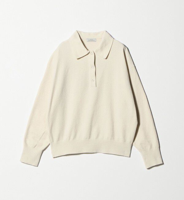 UNITED ARROWS green label relaxing「モールヤーン ポロニット プルオーバー ウォッシャブル」|ニット・セーター|
