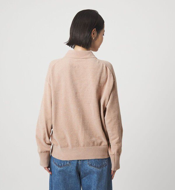 UNITED ARROWS green label relaxing「モールヤーン ポロニット プルオーバー ウォッシャブル」|ニット・セーター|