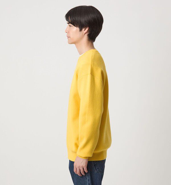 UNITED ARROWS green label relaxing「ダブルフェイス クルーネック ニット」|ニット・セーター|