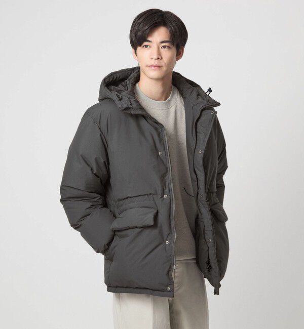 UNITED ARROWS green label relaxing「DICROS フード ダウン ブルゾン -撥水-」|ダウン|