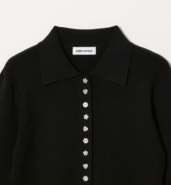 EMMEL REFINES「＜EMMEL REFINES＞EM HW マルチボタン ソデボリューム ニット」|ニット・セーター|