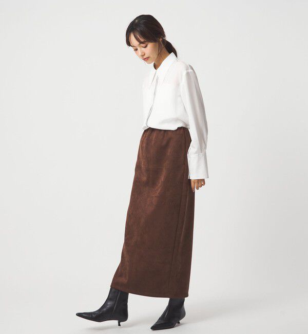 EMMEL REFINES「＜EMMEL REFINES＞EM レイヤーヒヨク ステッチ シャツ」|シャツ・ブラウス|