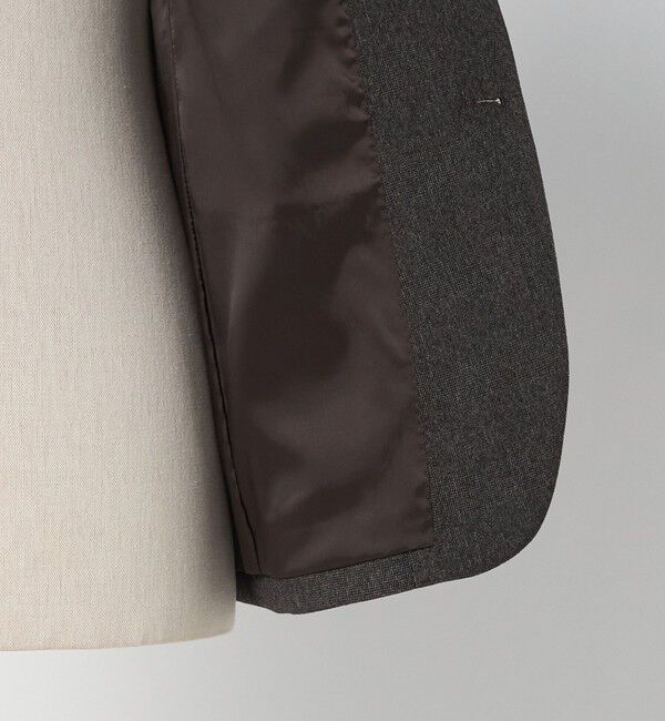 UNITED ARROWS green label relaxing「A+ ポリエステルツイード 2B スタンダード 2P ジャケット -ウォッシャブル・ストレッチ-」|テーラードジャケット|