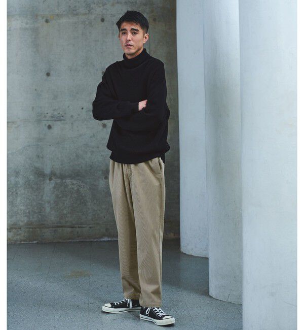 UNITED ARROWS green label relaxing「コットン アゼ タートル ネック ニット」|ニット・セーター|