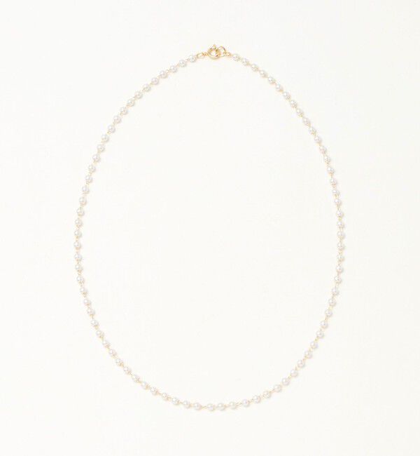 UNITED ARROWS green label relaxing「3WAY スネークチェーン＆フェイクパール ネックレス」|ネックレス|