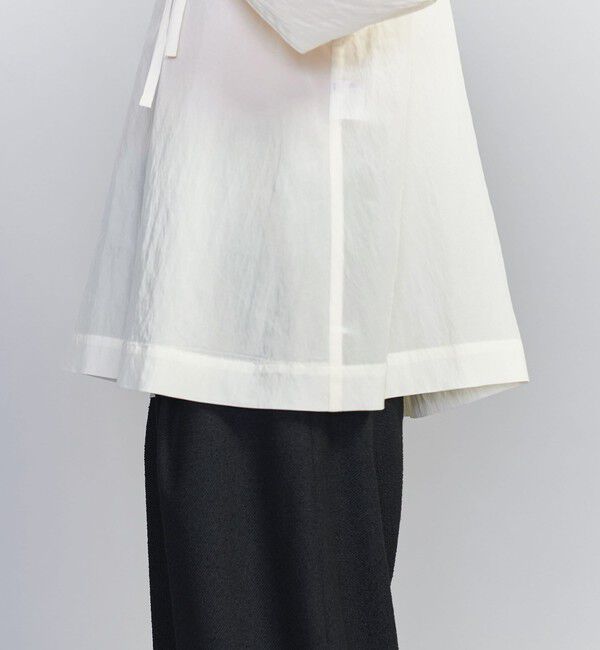 BEAUTY&YOUTH UNITED ARROWS「キュプラ リボンタイノーカラーブラウス」|シャツ・ブラウス|