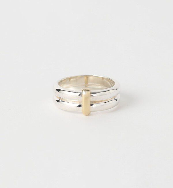 BEAUTY&YOUTH UNITED ARROWS「SILVER925 x BRASS ダブル リング」|リング|その他1