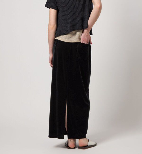 STEVEN ALAN「＜Steven Alan＞ベロア ロング スカート」|スカート|