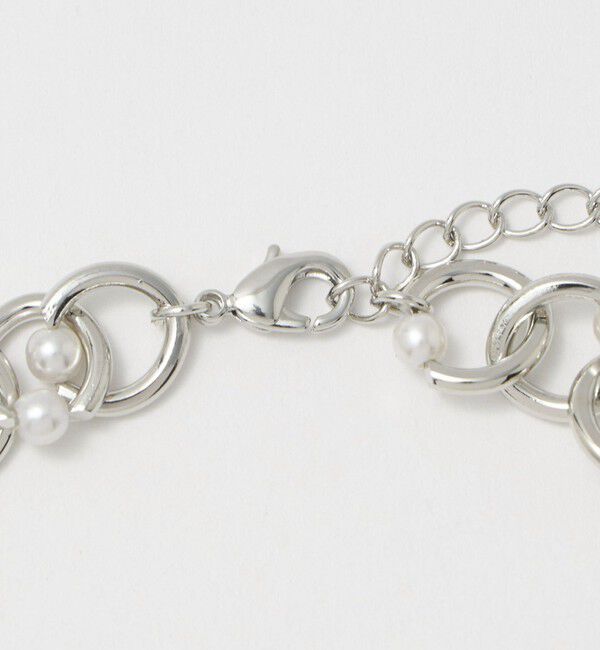 BEAUTY&YOUTH UNITED ARROWS「メタル チェーン&times;パールモチーフ ネックレス」|ネックレス|