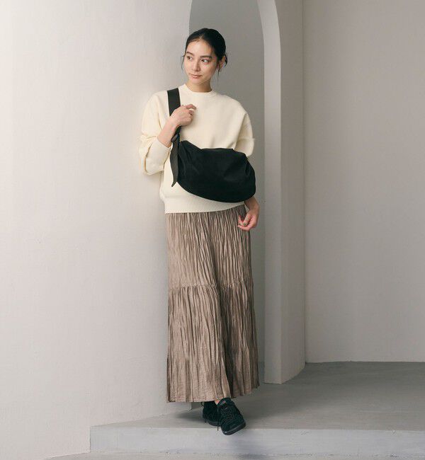 BEAUTY&YOUTH UNITED ARROWS「ギャザー ラウンド ショルダーバッグ」|ショルダー・メッセンジャー|