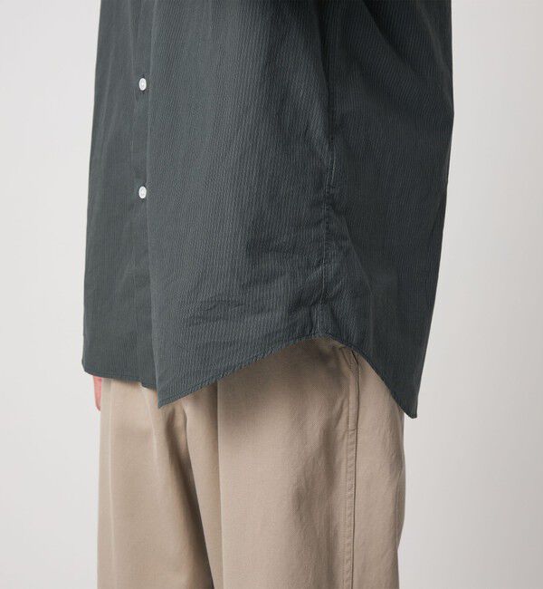 STEVEN ALAN「＜Steven Alan＞ 60 コンパクトヤーン ストライプ レギュラーカラー シャツ NARROW」|シャツ・ブラウス|