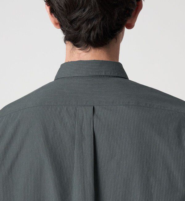 STEVEN ALAN「＜Steven Alan＞ 60 コンパクトヤーン ストライプ レギュラーカラー シャツ NARROW」|シャツ・ブラウス|