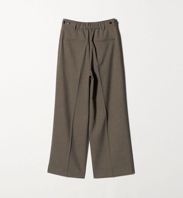 BEAUTY&YOUTH UNITED ARROWS「ポリエステルブレンド ２タック タブワイドパンツ」|その他|