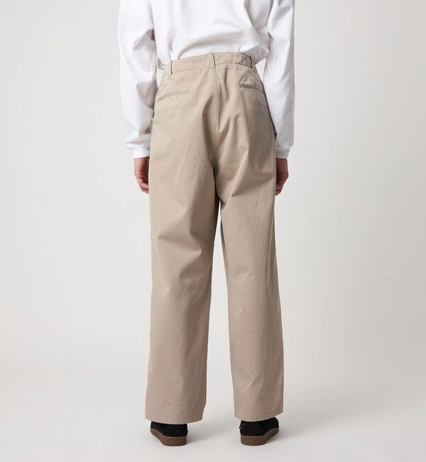 STEVEN ALAN「＜Steven Alan＞ ウエポン ニドム アーミー ノープリーツ トラウザーズ」|チノ|