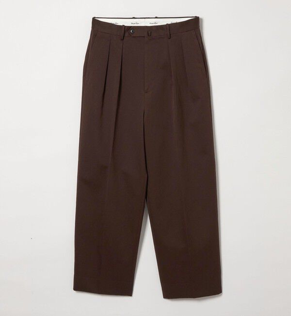 STEVEN ALAN「＜Steven Alan＞ ウエポン ニドム イン ツープリーツ ドレス トラウザーズ」|チノ|