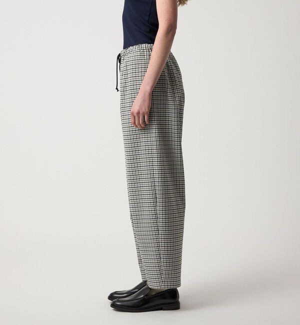 STEVEN ALAN「＜Steven Alan＞ハウンドトゥース ドローストリング パンツ」|その他|