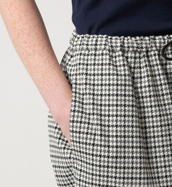 STEVEN ALAN「＜Steven Alan＞ハウンドトゥース ドローストリング パンツ」|その他|